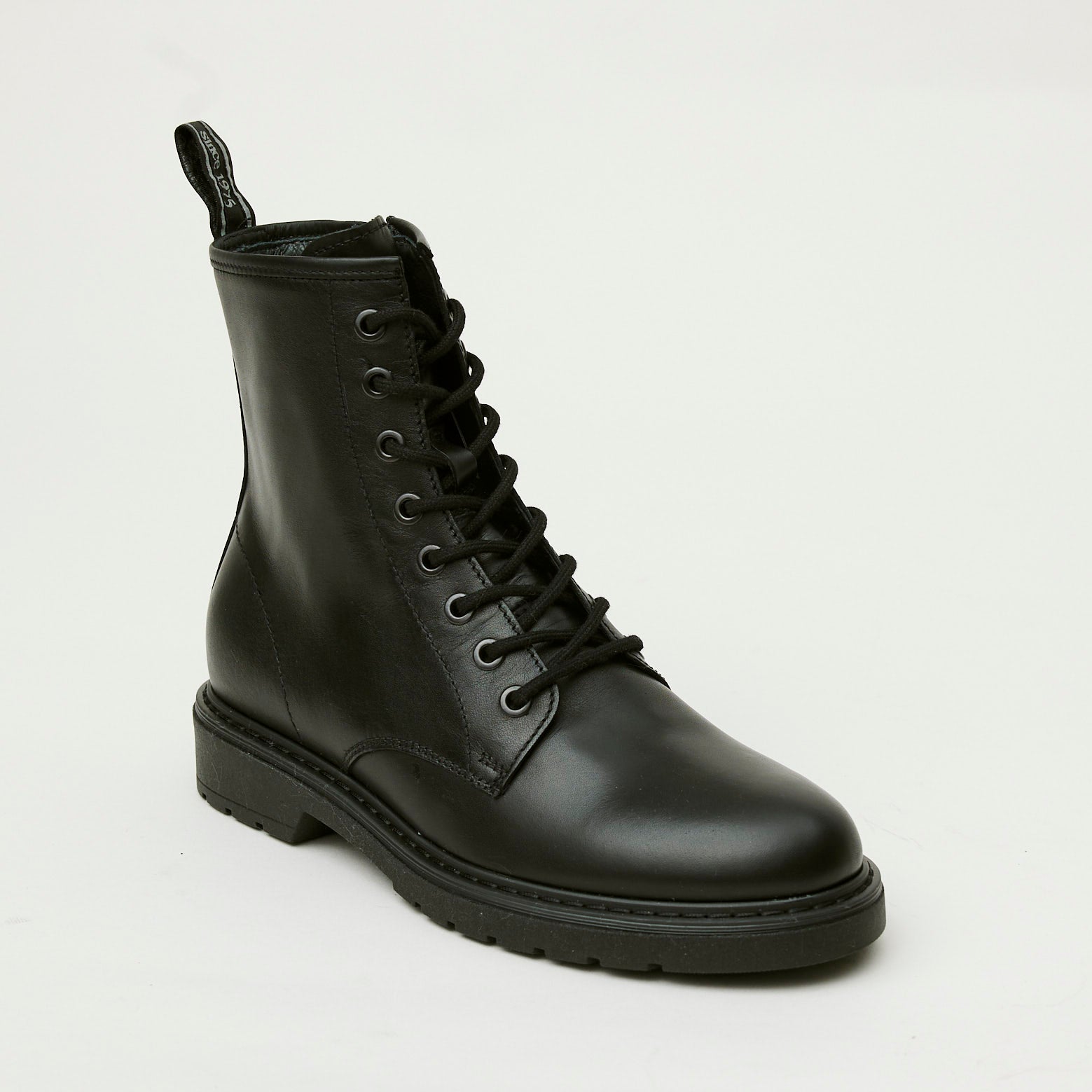 Non leather sales combat boots