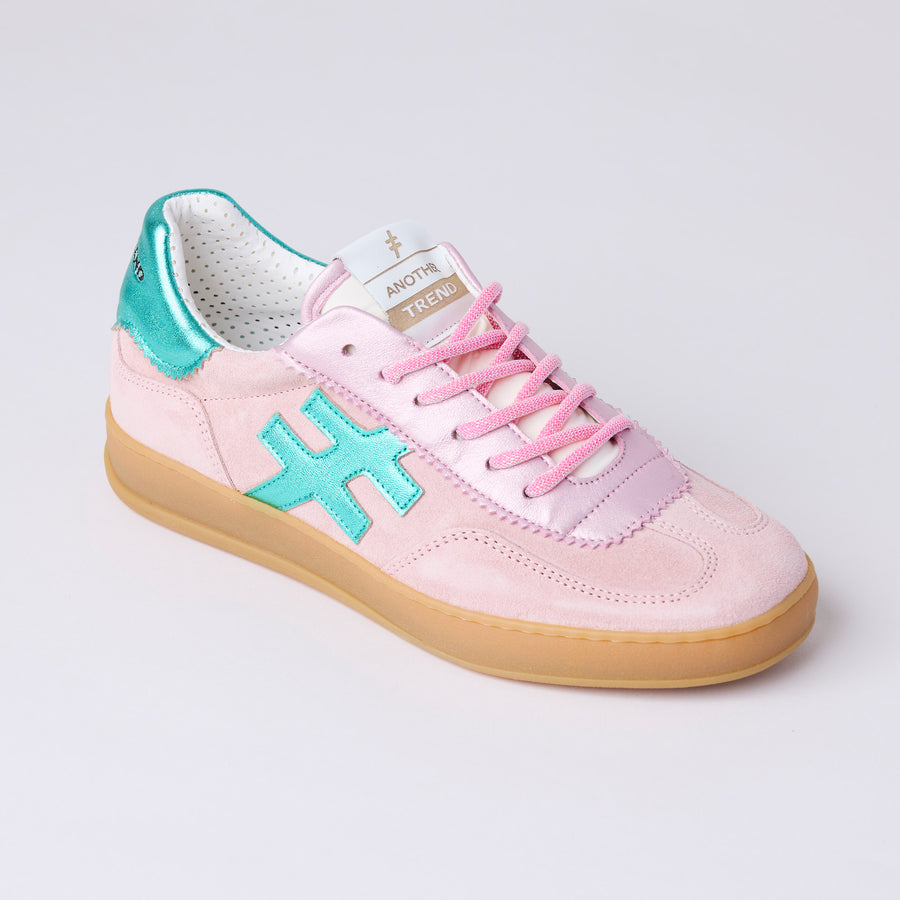 Another Trend Pink Combination Trainers - Nozomi