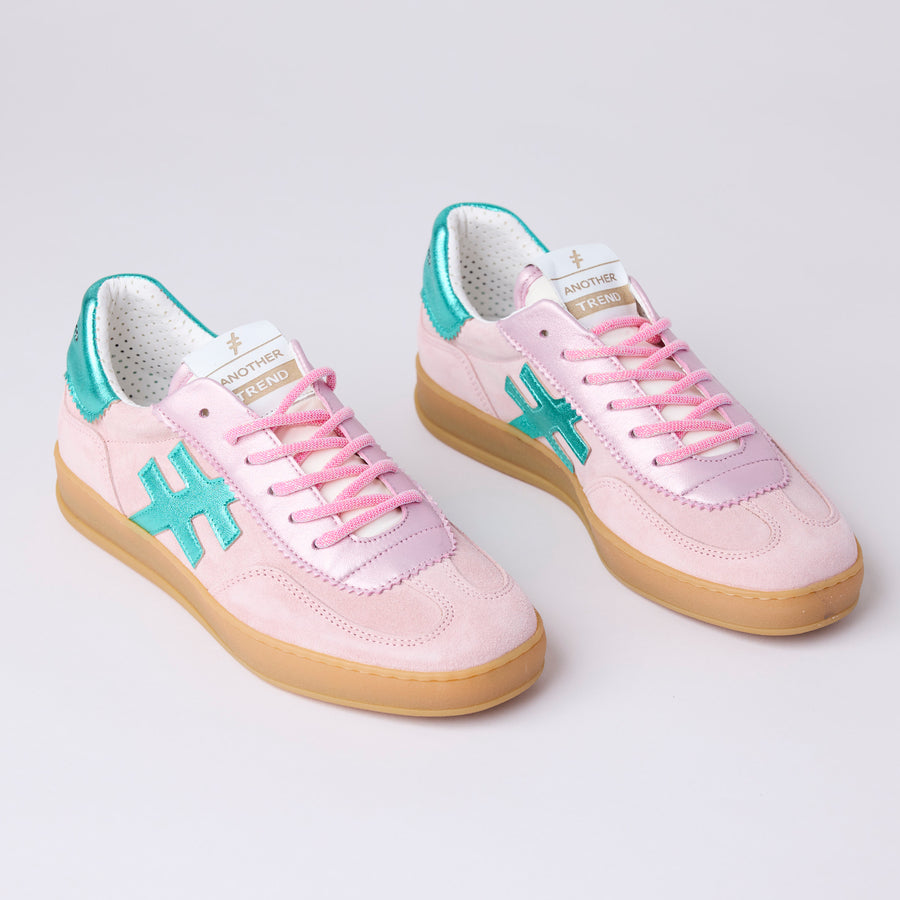 Another Trend Pink Combination Trainers - Nozomi