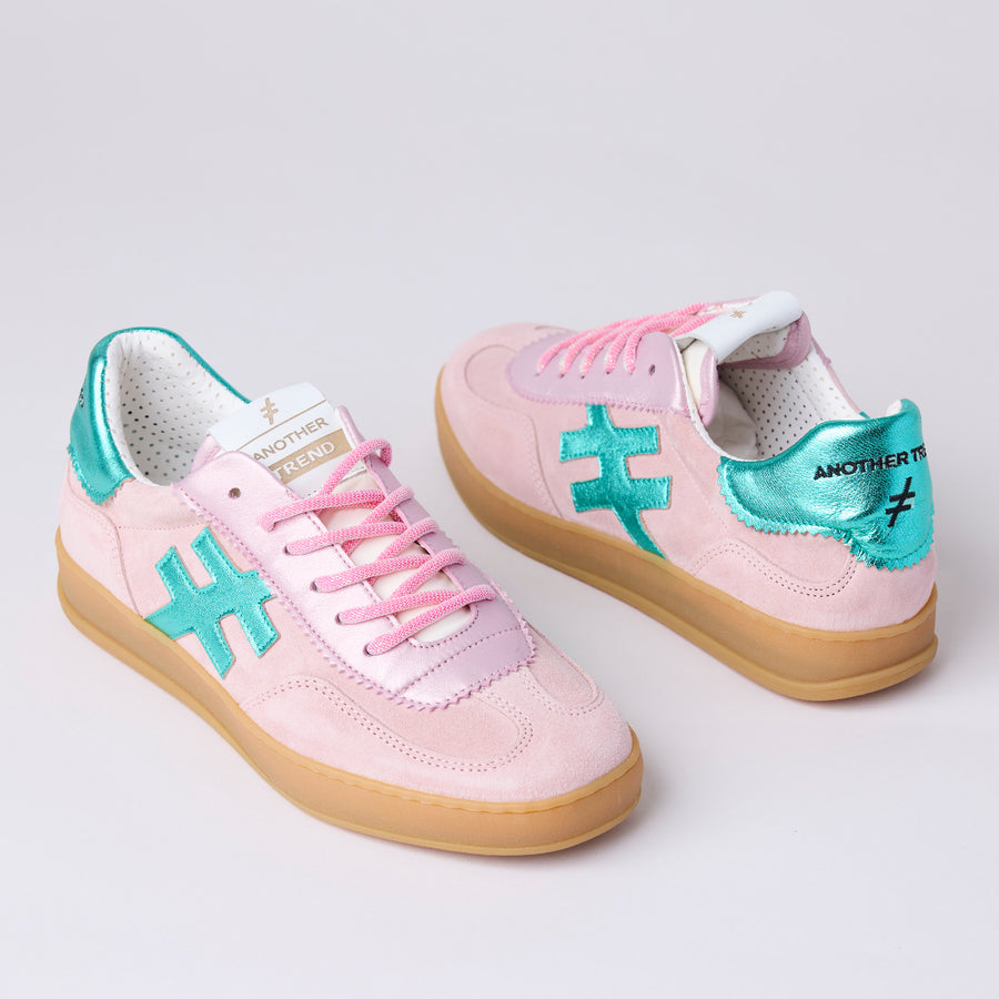 Another Trend Pink Combination Trainers - Nozomi