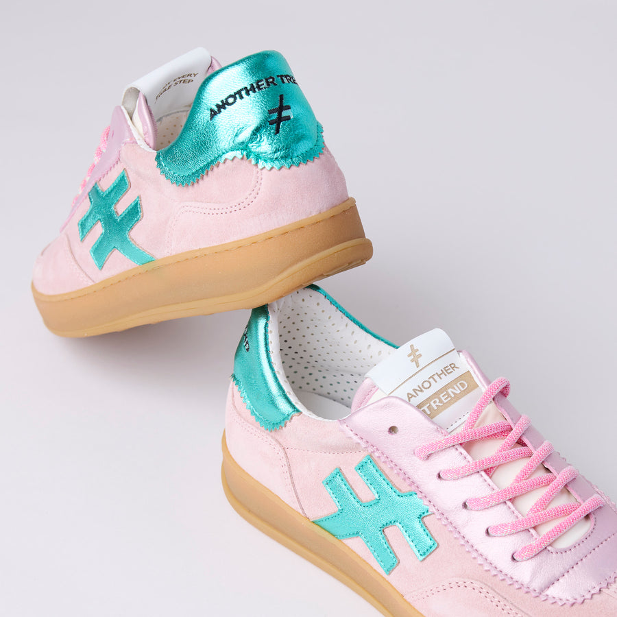 Another Trend Pink Combination Trainers - Nozomi