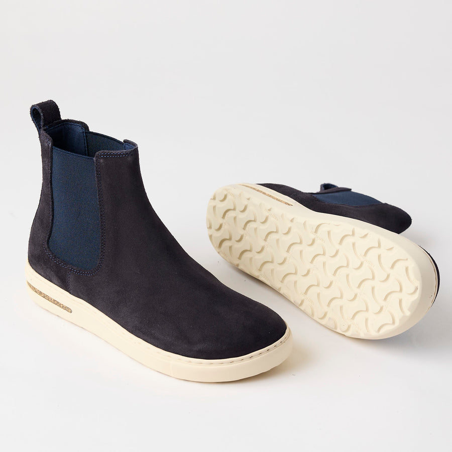 Birkenstock Navy Leather Chelsea Boots - Nozomi