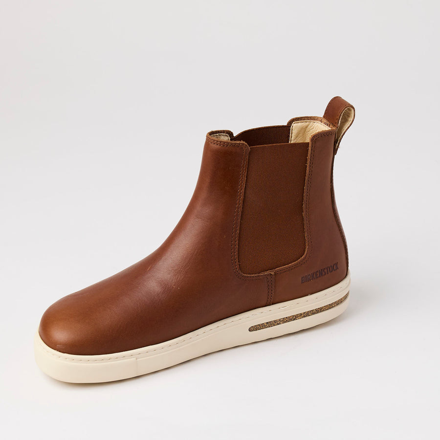 Birkenstock Tan Leather Chelsea Boots - Nozomi