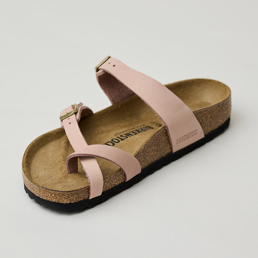 Birkenstock Mayari Soft Pink Nubuck Leather Sandals - Nozomi