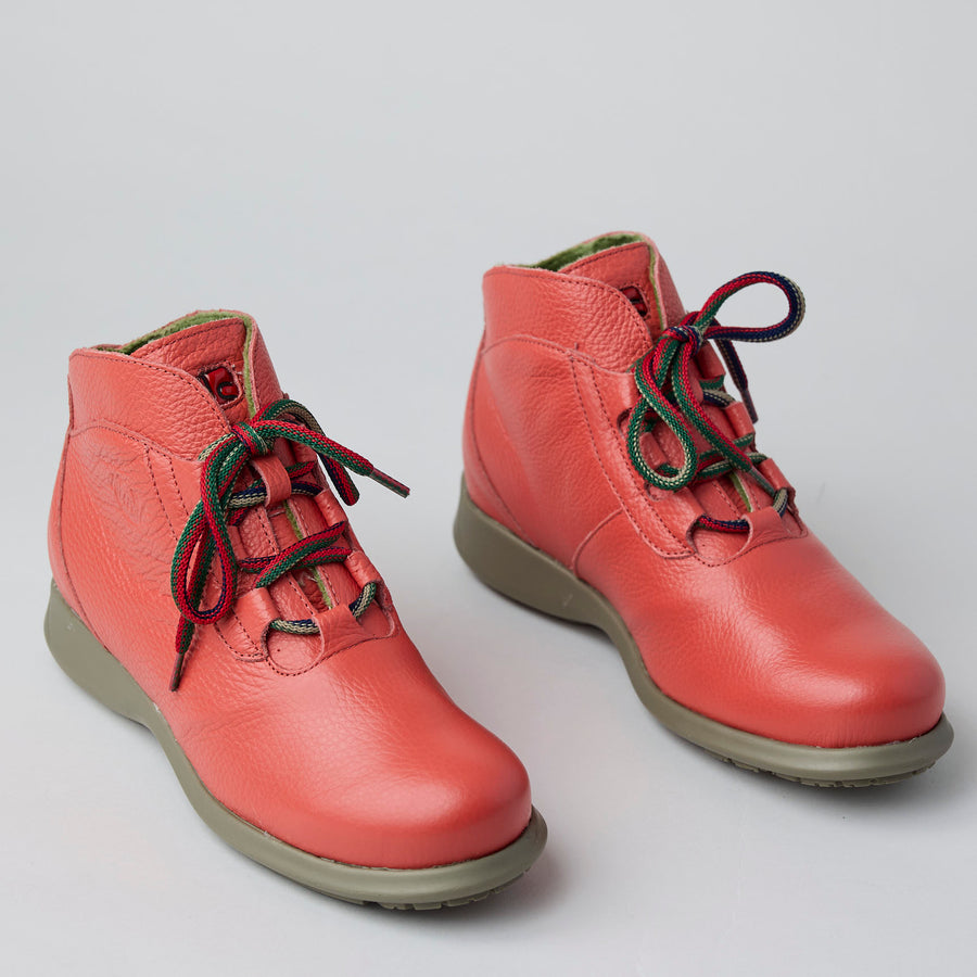 Jose Saenz Rural Coral Leather Boots