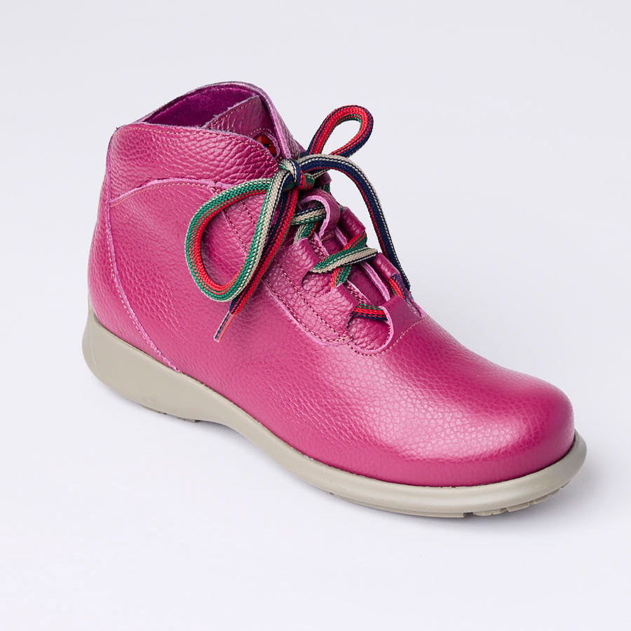 Jose Saenz Cyclamen Leather Walking Boots - Nozomi