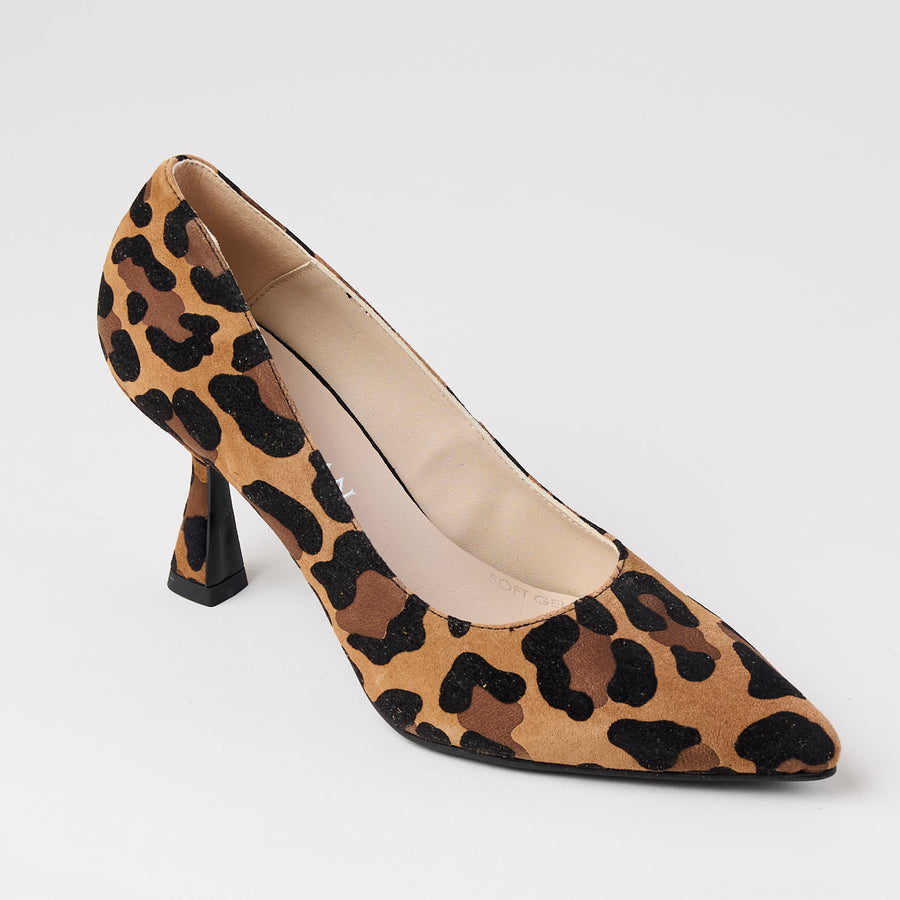 Marian Leopard Print Court Shoes - Nozomi