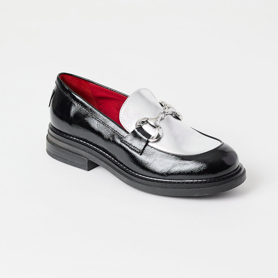 Marco Moreo Black Patent Leather Loafers - Nozomi