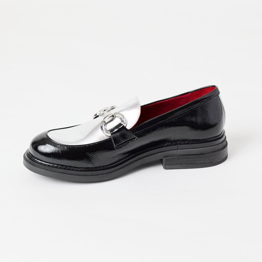 Marco Moreo Black Patent Leather Loafers - Nozomi