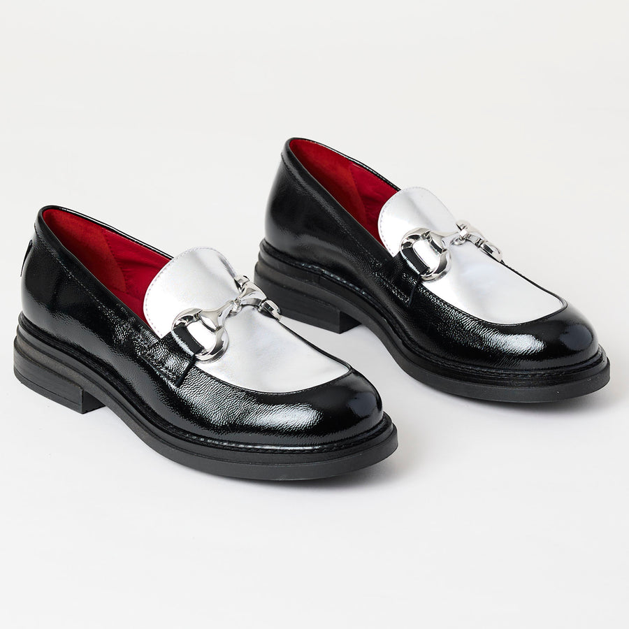 Marco Moreo Black Patent Leather Loafers - Nozomi