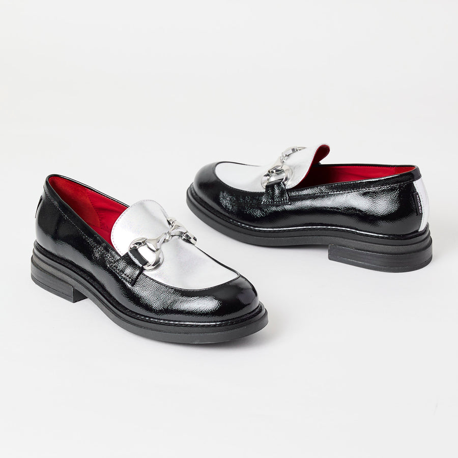 Marco Moreo Black Patent Leather Loafers - Nozomi