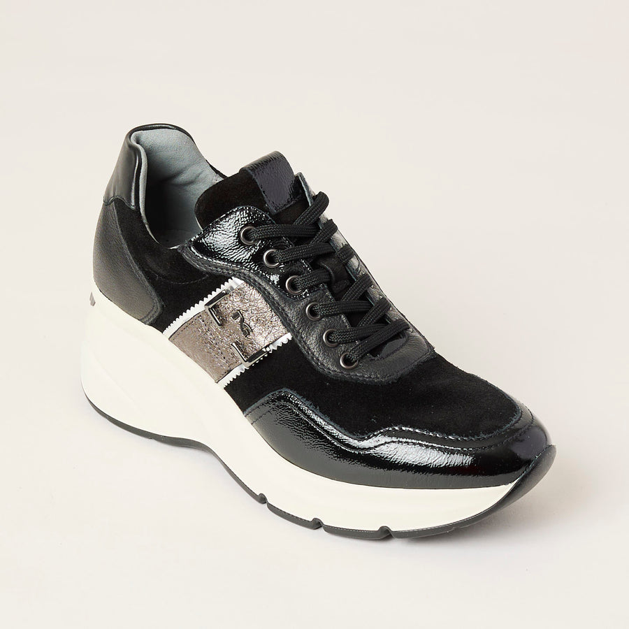 NeroGiardini Multi Black Trainers, Nozomi Shoe Boutique - Nozomi