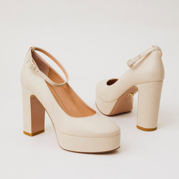 Oxitaly Heeled Platform Shoes - Nozomi