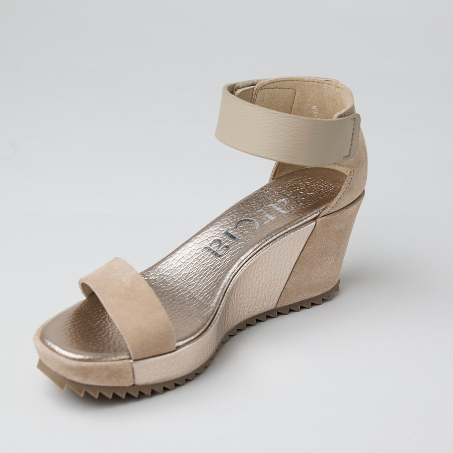 Pedro García Midi Wedge Sandals