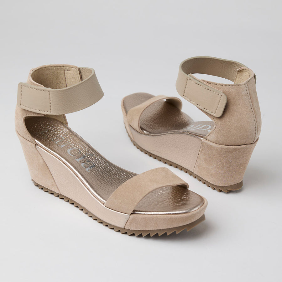 Pedro García Midi Wedge Sandals