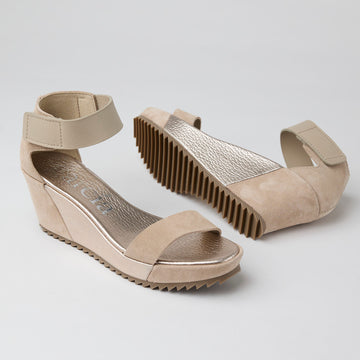 Pedro García Midi Wedge Sandals