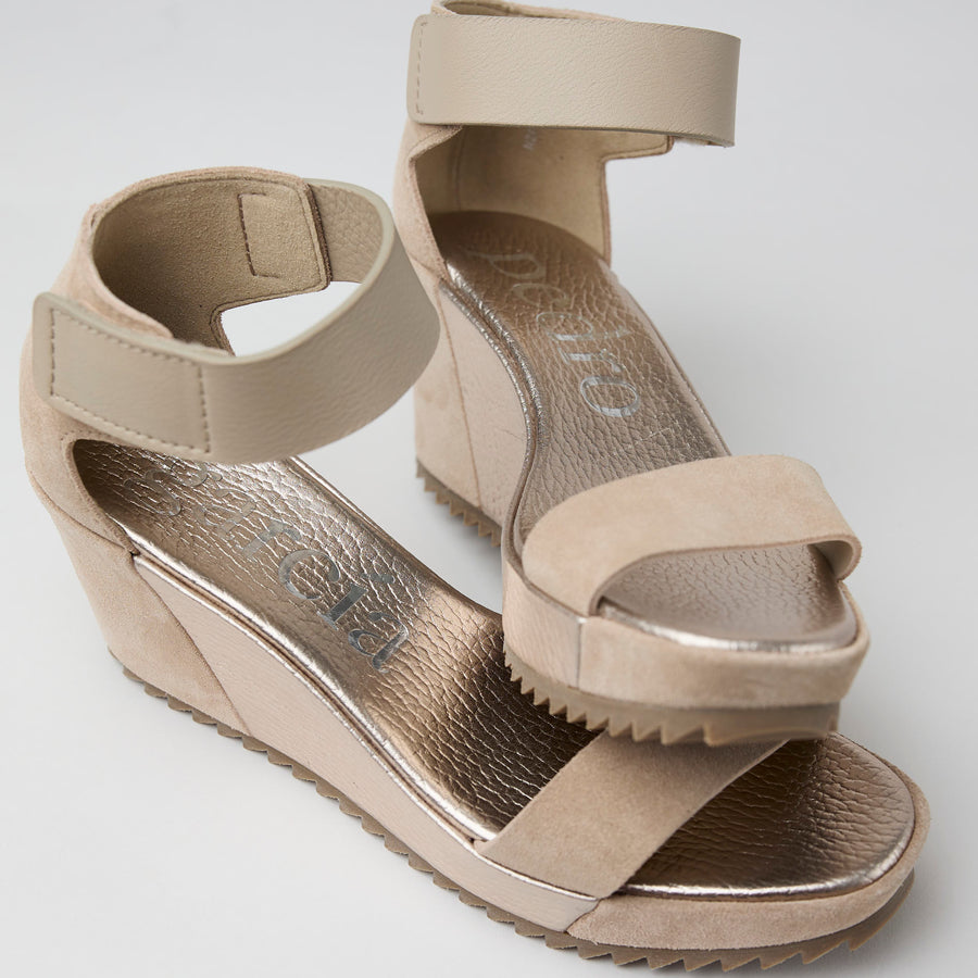 Pedro García Midi Wedge Sandals