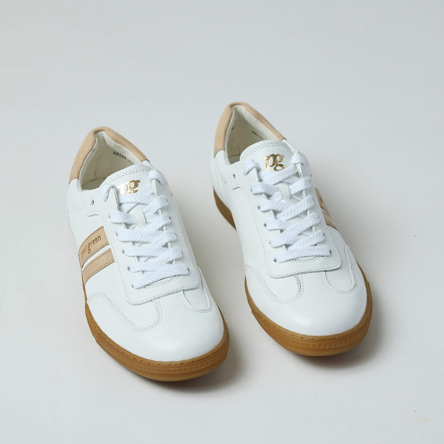 Paul Green White Leather Trainers - Nozomi