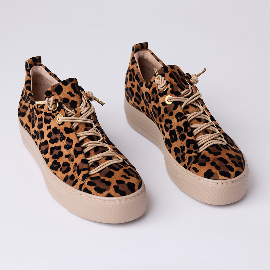 Paul Green Leopard Trainers - Nozomi