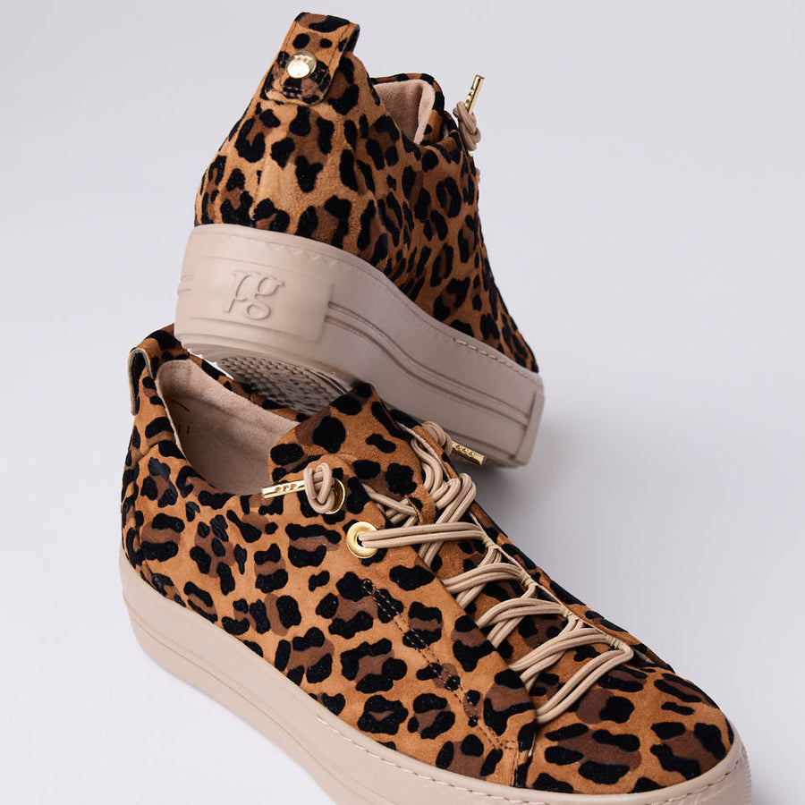 Paul Green Leopard Trainers - Nozomi