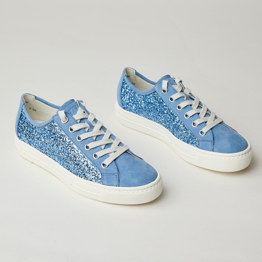 Paul Green Blue Suede Trainers - Nozomi