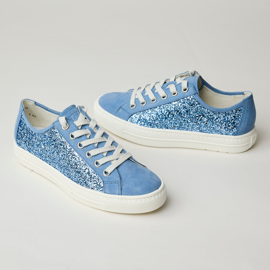 Paul Green Blue Suede Trainers - Nozomi