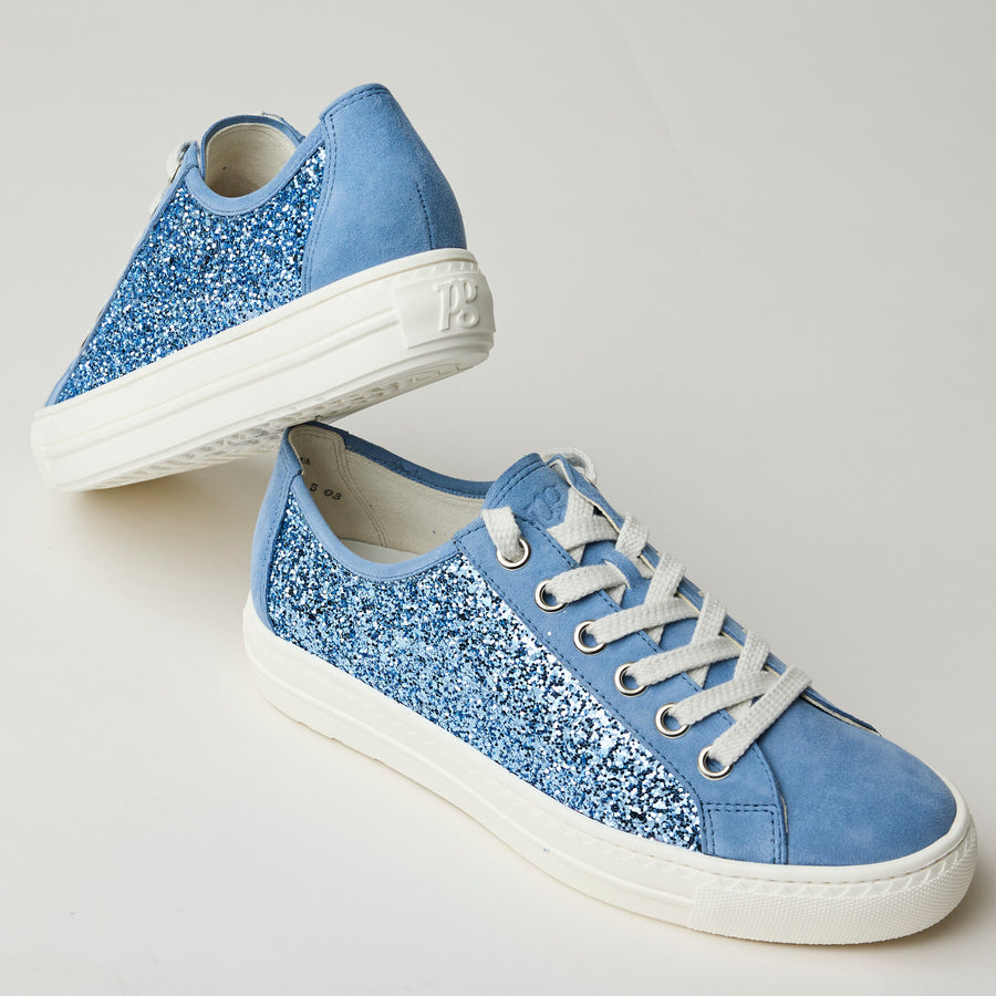 Paul Green Blue Suede Trainers Shop online Nozomi