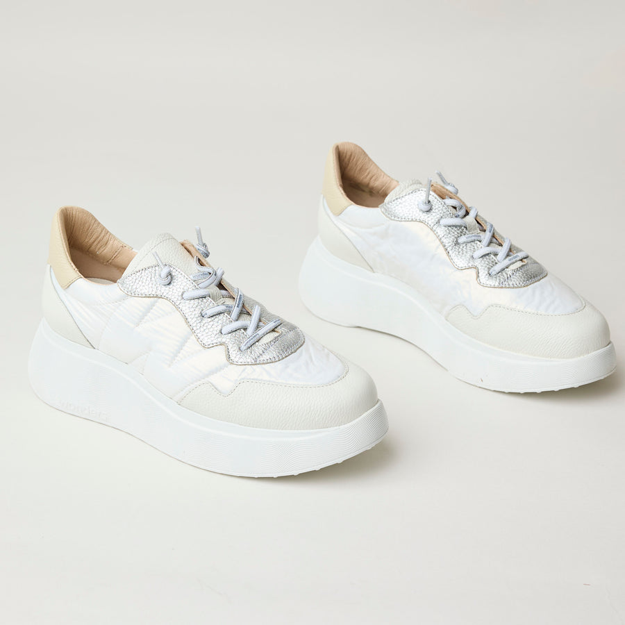 Wonders White Leather Trainers - Nozomi