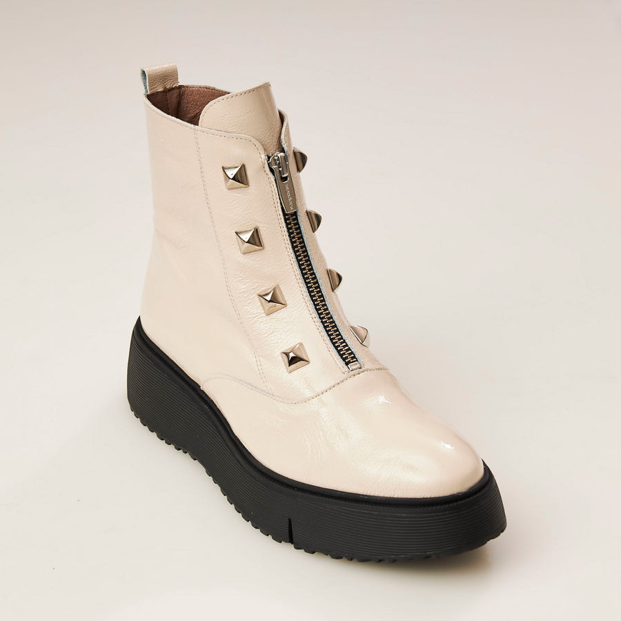 Wonders White or Black or Navy Ankle Boot - nozomishoes.ie