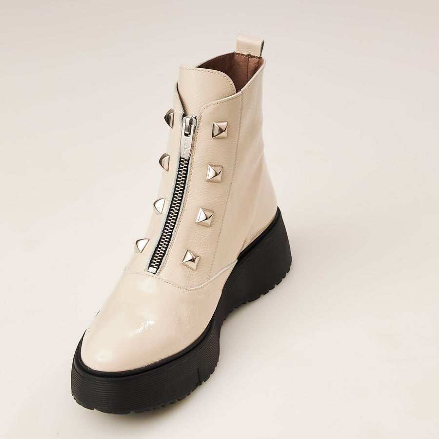 Wonders White or Black or Navy Ankle Boot - nozomishoes.ie