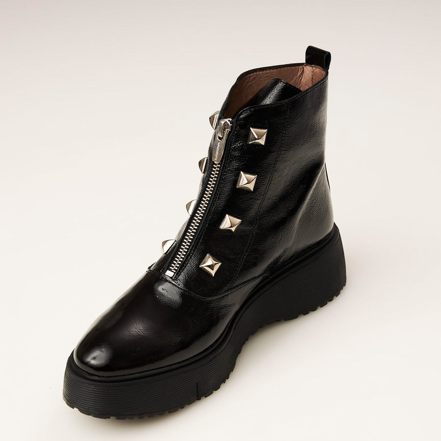 Wonders White or Black or Navy Ankle Boot - nozomishoes.ie