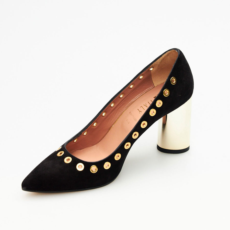 Oxitaly Suede Court Shoe - nozomishoes.ie